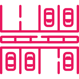Large car parking